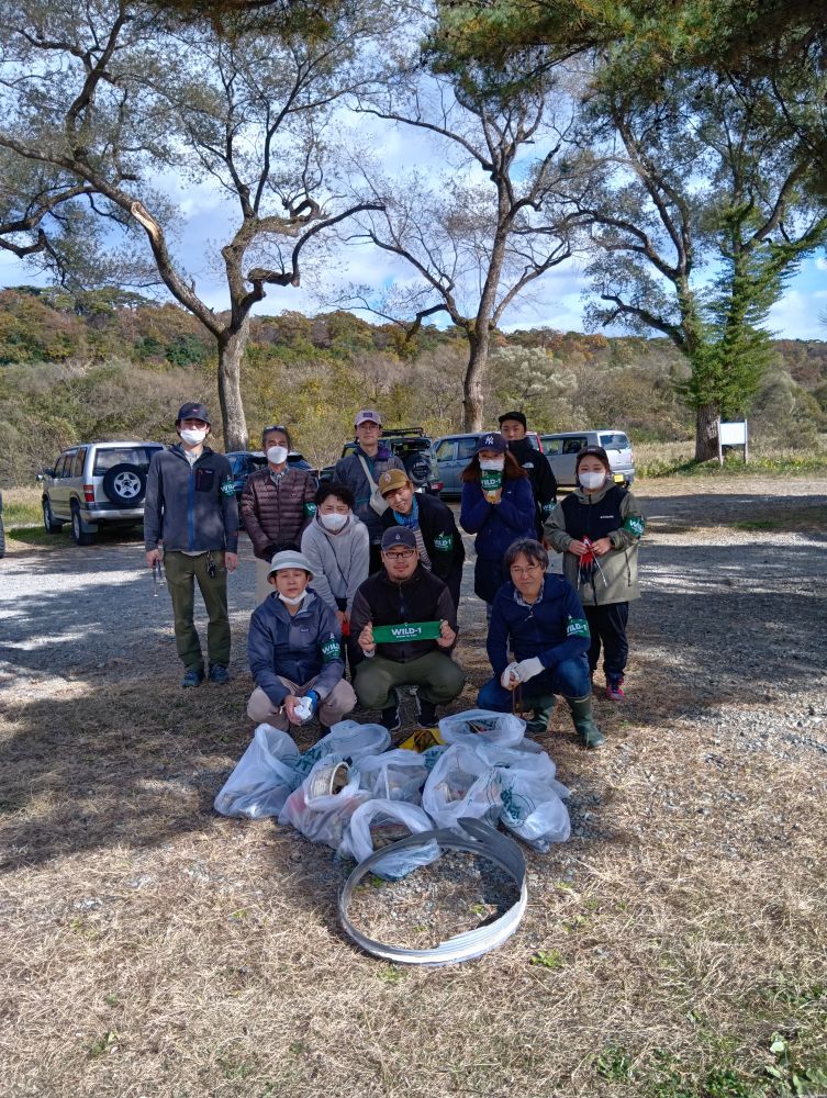 WILD-1西那須野店とWILD-1郡山店でフィールド清掃活動をしました