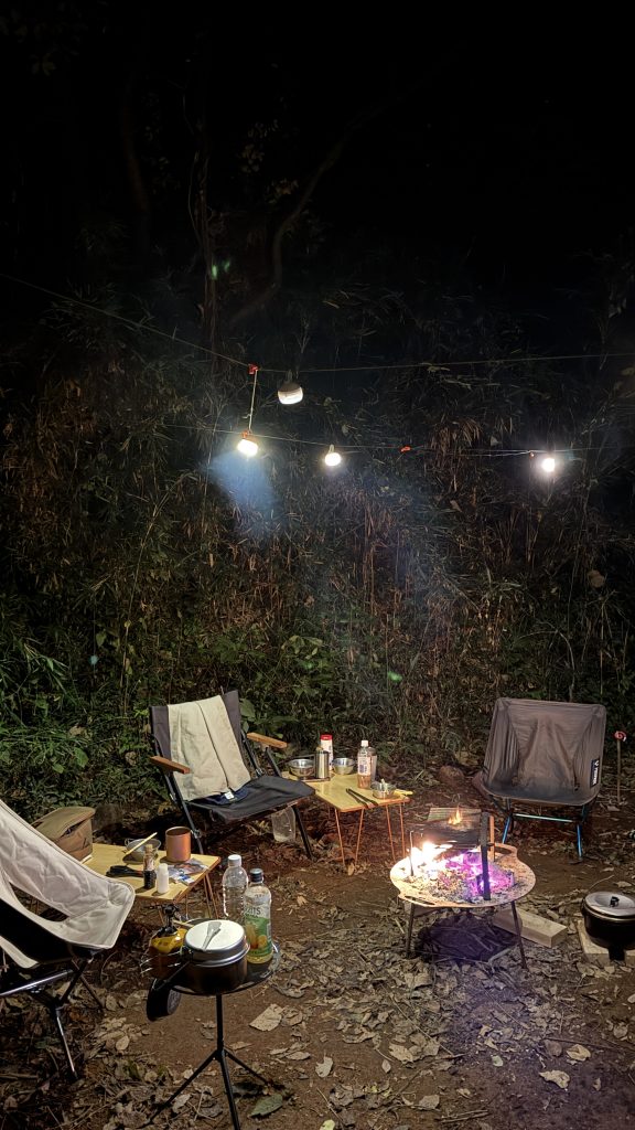 「おいらの森」でワイルドキャンプ！