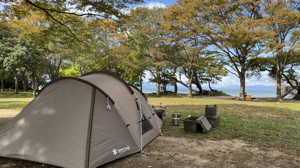 キャンプ＆車中泊で行く！大阪・京都・岐阜巡りの旅