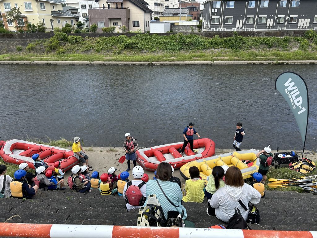 【NAOC主催　ふるさとの川・田川ラフティングイベントに参加しました！】