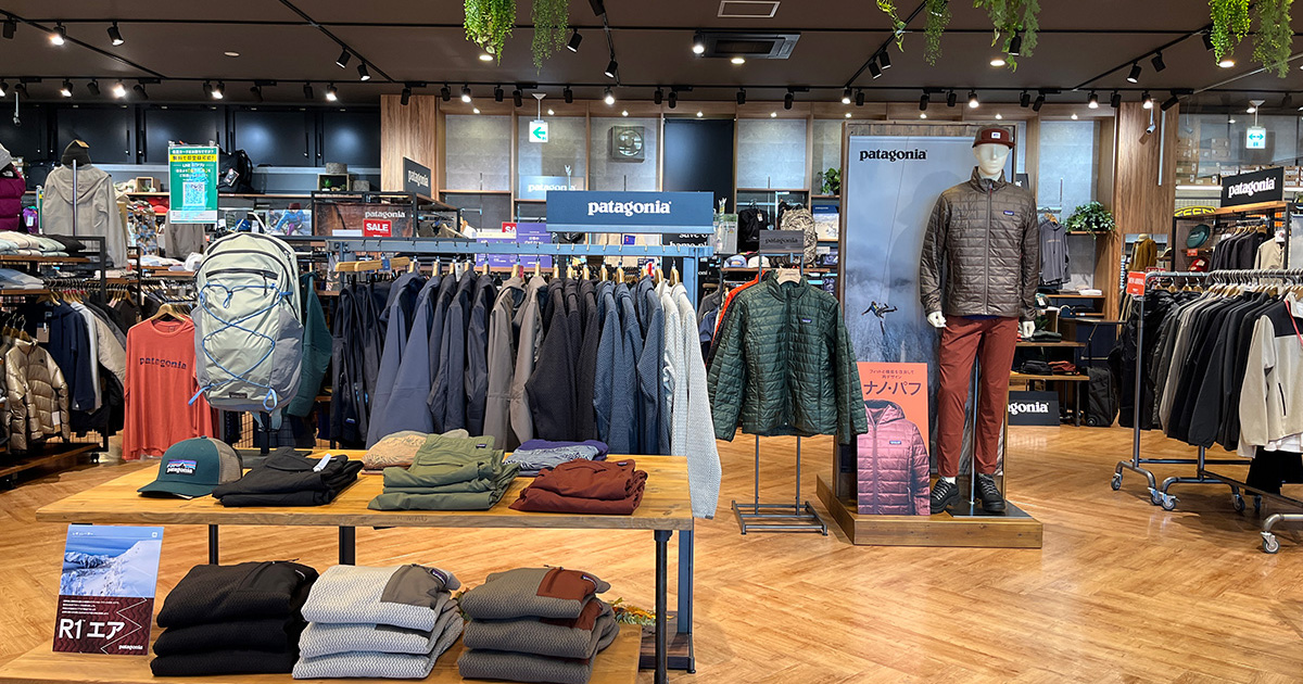パタゴニア専門コーナー誕生！】自然と共生するライフスタイルを提案